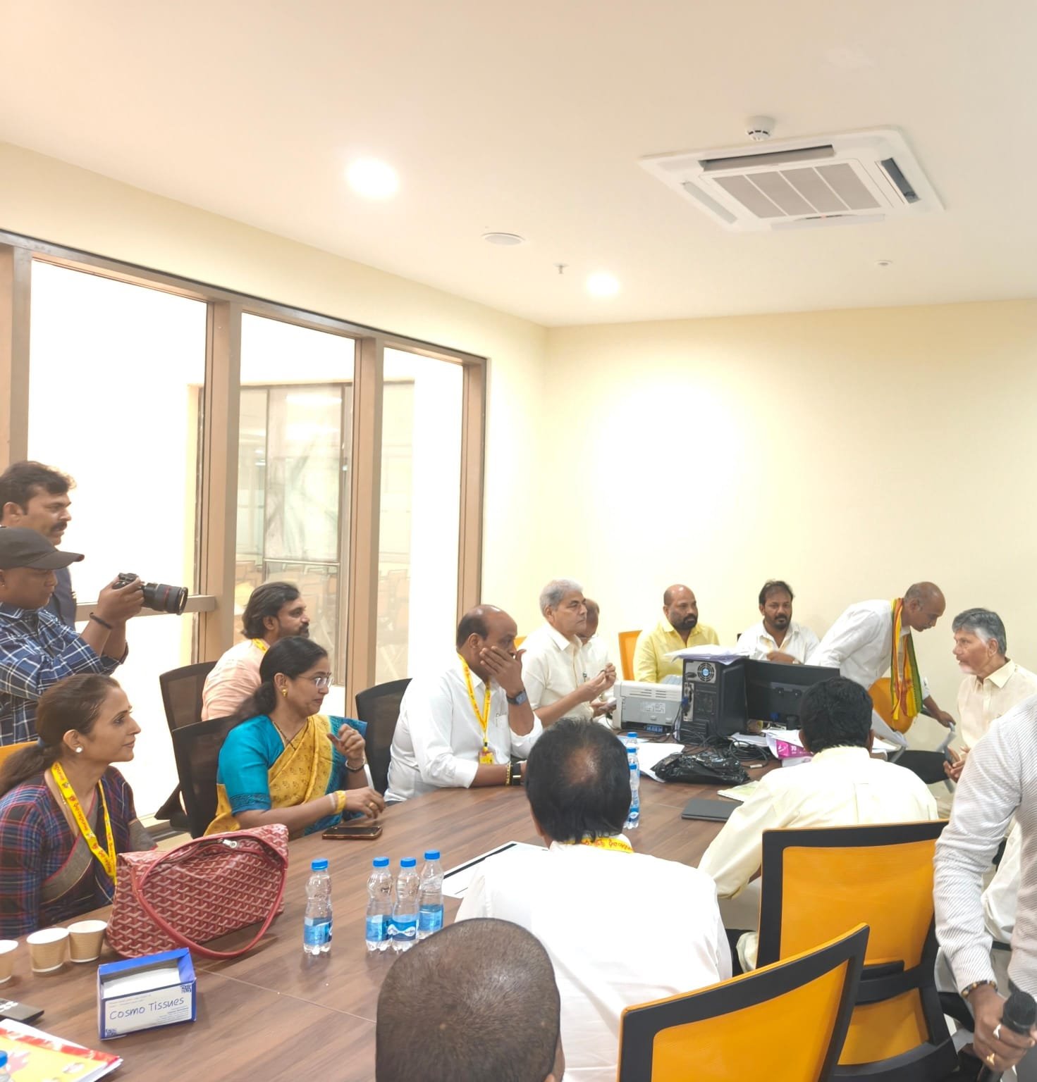 Mangalagiri TDP office: మంగళగిరిలో టీడీపీ పార్లమెంటరీ పార్టీ వర్క్‌షాప్ ఘనంగా నిర్వహించరు