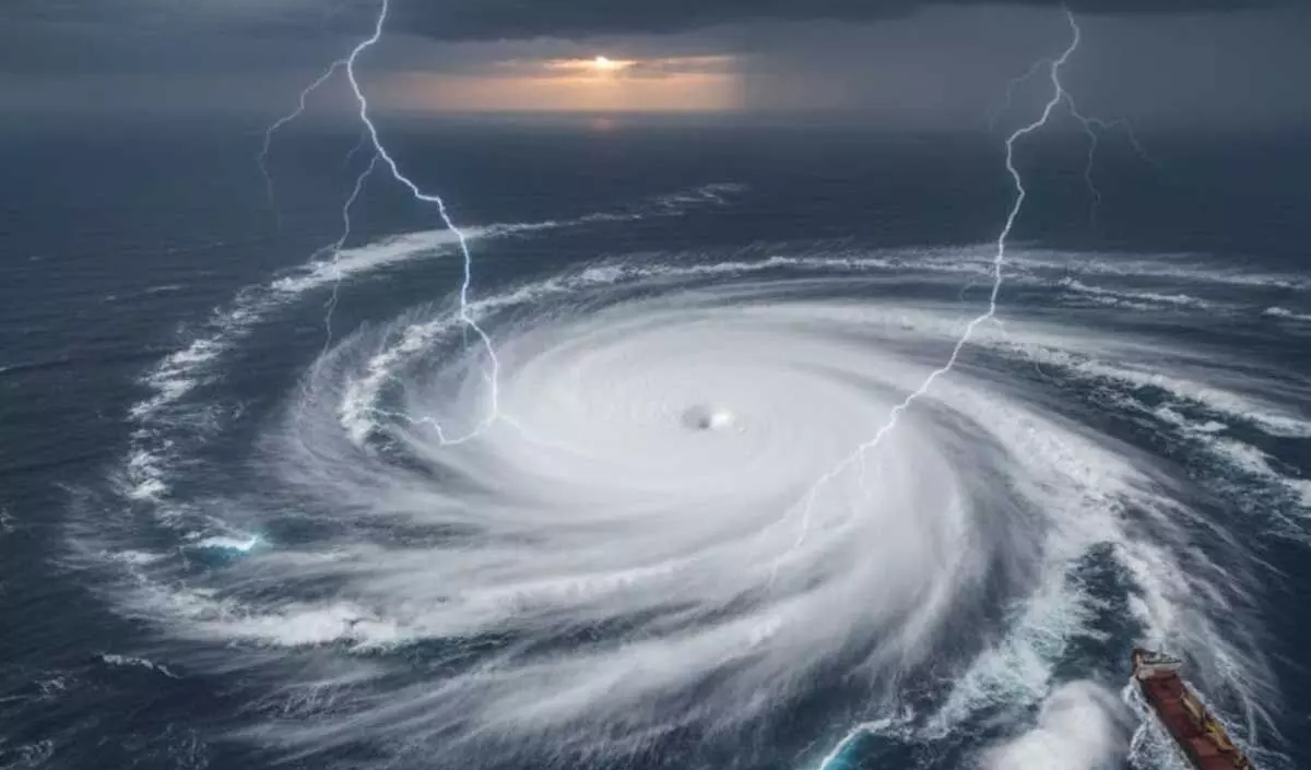 AP State Alerts as Cyclone Ditva : ‘దిత్వా’ తుఫాన్ దూసుకొస్తోంది : ఆంధ్రప్రదేశ్‌లో రెడ్‌ అలర్ట్