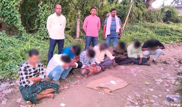 Guduru :పేకాట శిబిరంపై గూడూరు పోలీసుల మెరుపు దాడి