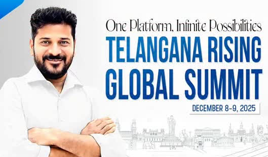 Telangana Global Summit 2025 : తెలంగాణ రైజింగ్ గ్లోబల్ సమ్మిట్–2025 గ్రాండ్ స్టార్ట్