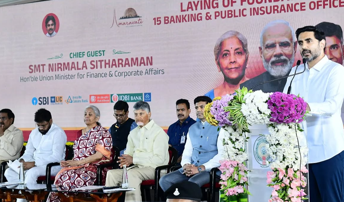 minister lokesh praises nirmala sitharaman  : నిర్మలా సీతారామన్‌ సింప్లిసిటీకే హ్యాట్సాఫ్: మంత్రి లోకేష్ ప్రశంసలు