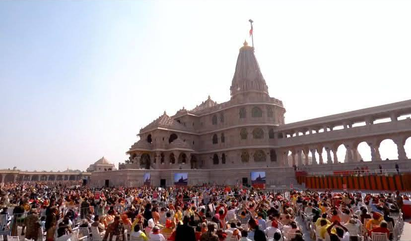 Ayodhya Dhwajarohan PM Narendra modi : అయోధ్యలో ధర్మ ధ్వజా రొహణతో భారతీయ సాంస్కృతిక చైతన్యం ప్రతిఫలించింది : ప్రధాని మోదీ