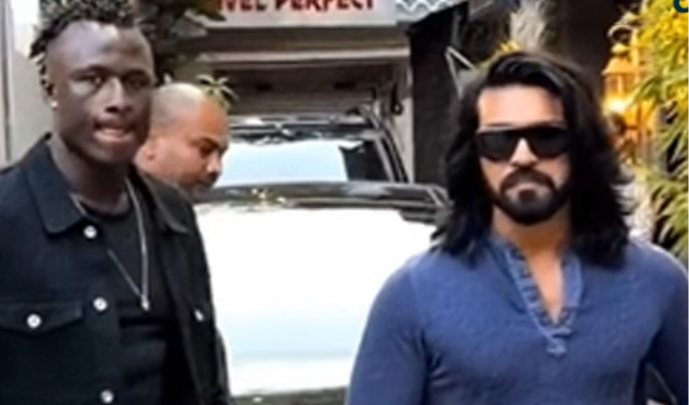 Ram Charan  రామ్ చరణ్ బాడీగార్డ్ కేవిన్ కుంటా వైరల్ ఫేమ్‌పై సరదా కామెంట్స్ – “ఇంట్లోనే ఉంచుతున్నా” అంటూ హాస్యం