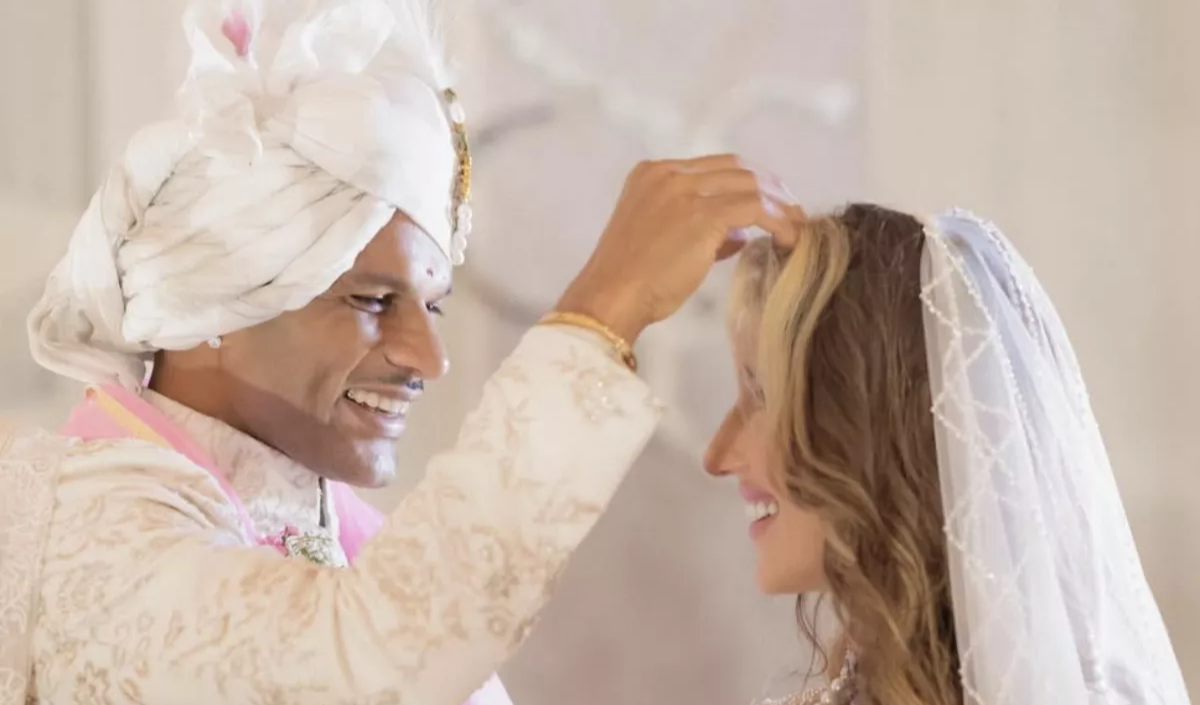 Shikhar Dhawan wedding celebrations : కొత్త జీవితానికి శ్రీకారం చుట్టిన శిఖర్ ధవన్
