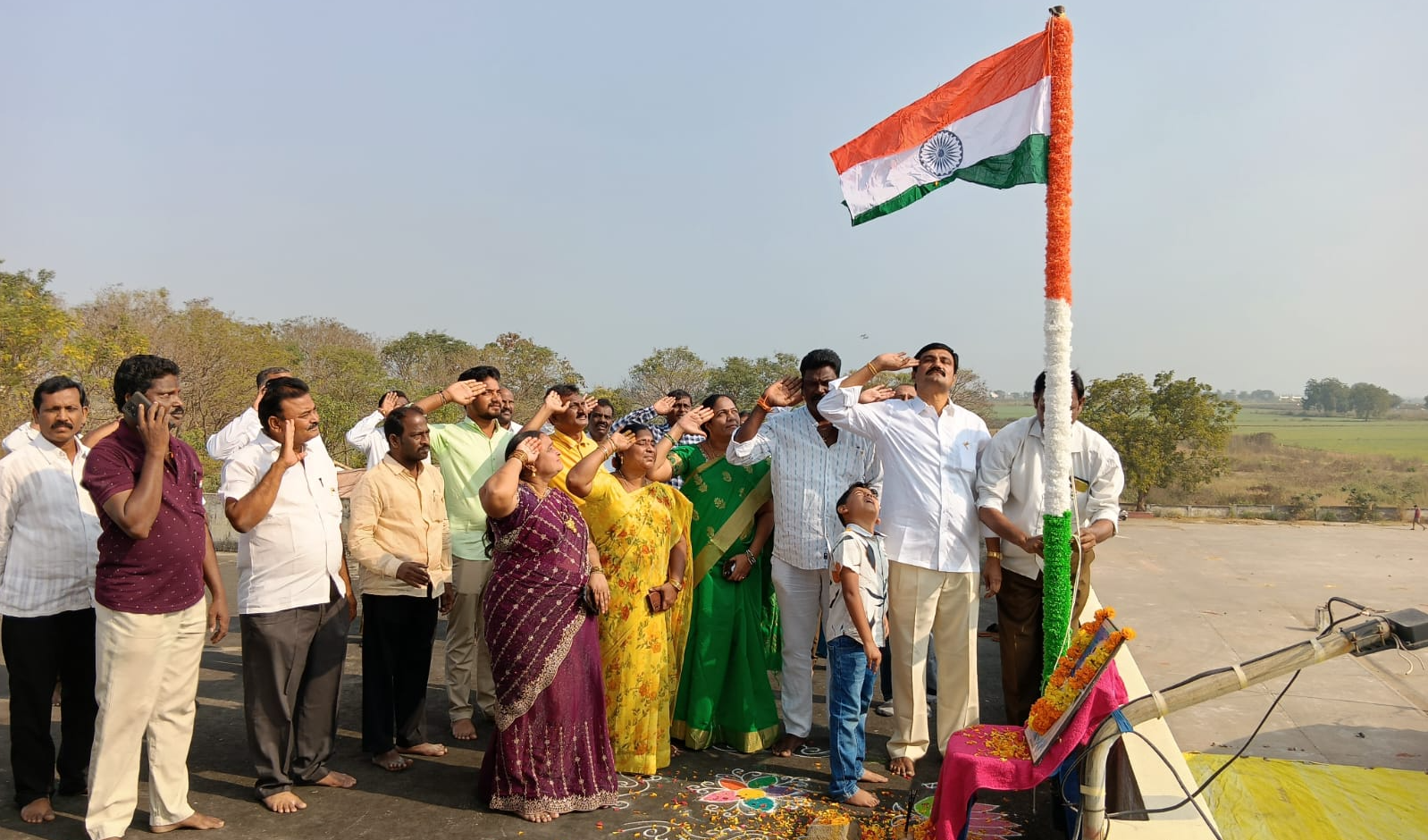 Republic Day celebrations in kanchikacherla  : ఘనంగా గణతంత్ర దినోత్సవం వేడుకలు