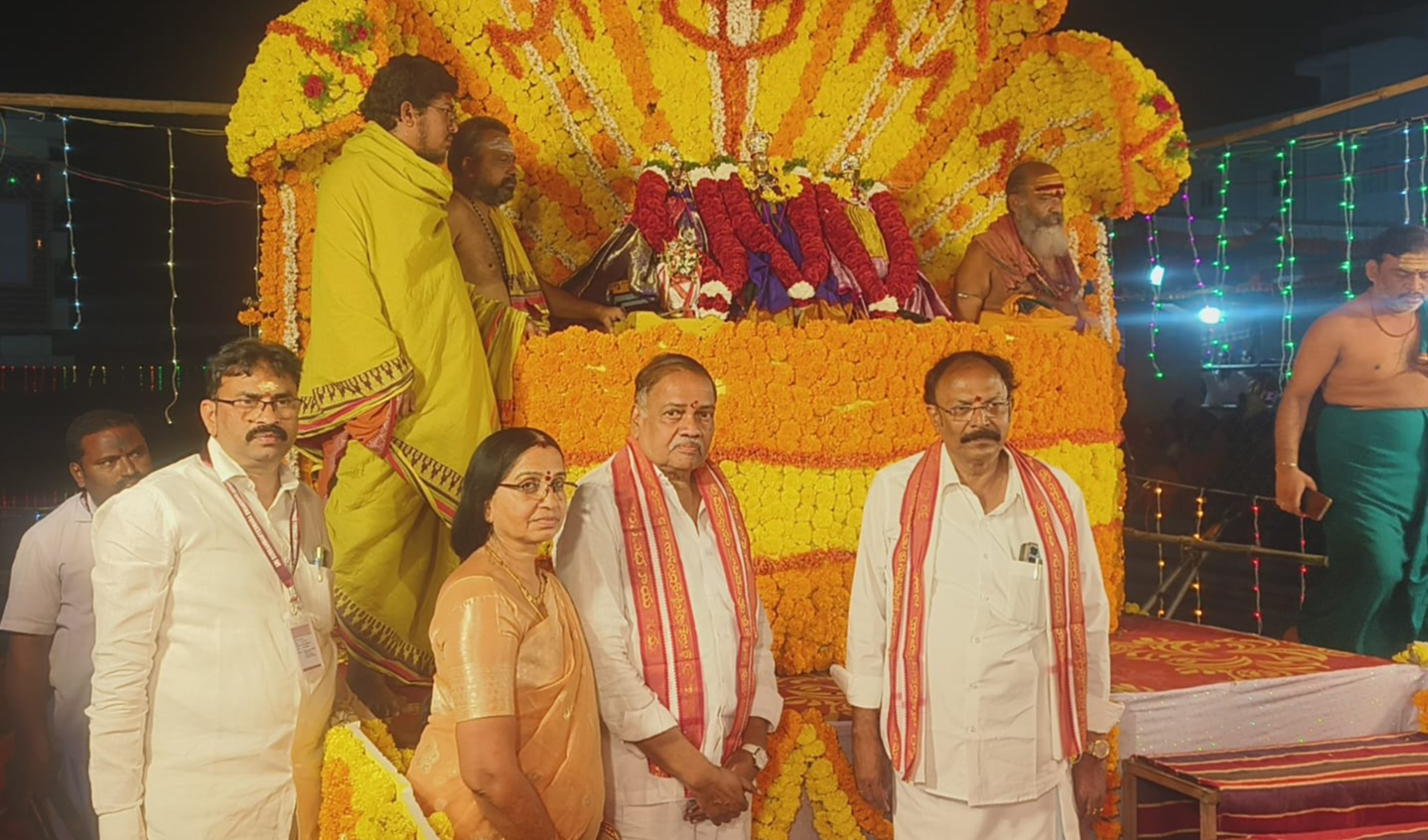 Mopidevi :  మోపిదేవిలో వైభవంగా తెప్పోత్సవం