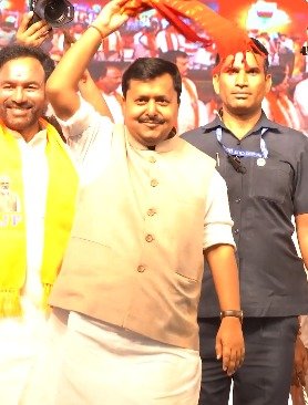 'జై భవాని'తో మార్మోగిన తెలంగాణ బీజేపీ సభ