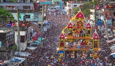 286 ఏళ్ల భండార్ లూట్ ఉత్సవం.. భక్తుల సందడి