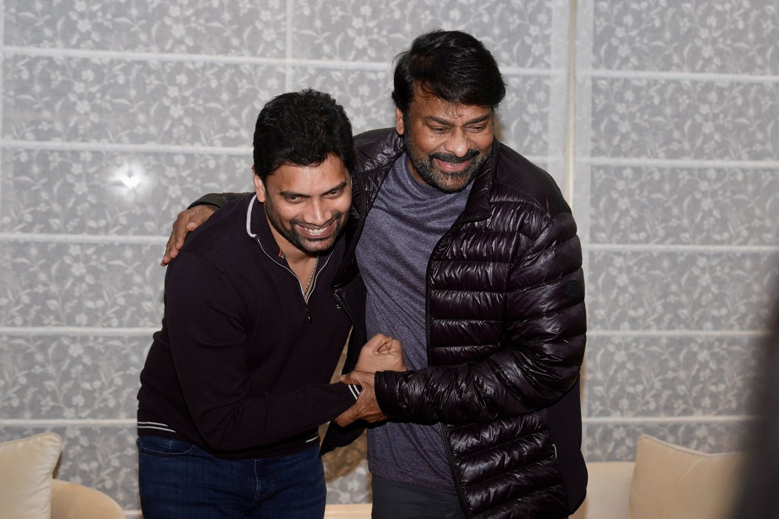 MEGA BLOCKBUSTER RESPONSE :  మెగా బ్లాక్‌బస్టర్‌కు ఘనంగా సంబరాలు - మెగాస్టార్ చిరంజీవిని కలిసిన ‘MSG’ టీమ్