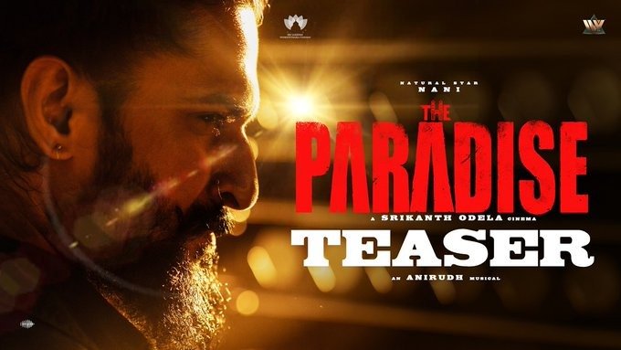 నాని 'ది ప్యారడైజ్' టీజర్.. మాస్ మ్యాడ్‌నెస్