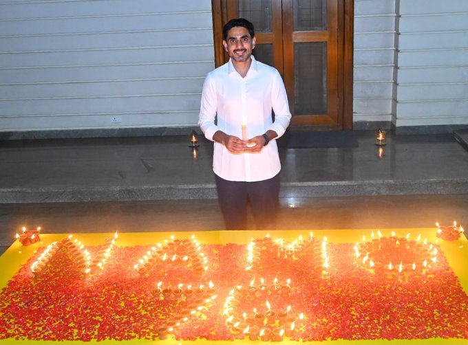 మోదీ జన్మదినం సందర్భంగా నారా లోకేశ్ ఆశీర్వాద్ కా దియా