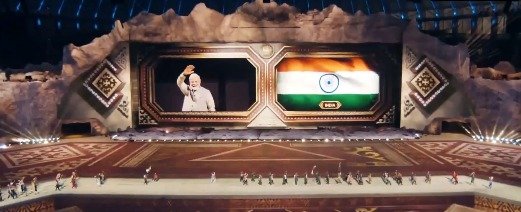 బిష్కెక్‌లో భారత బృందానికి మోదీ అభివాదం!
