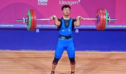కామన్వెల్త్‌లో భారత్‌కు మరో పతకం - రిషికాంత సింగ్‌కు రజతం