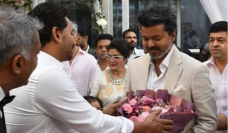 తమిళనాడు సీఎం విజయ్‌కు జగన్ జన్మదిన శుభాకాంక్షలు
