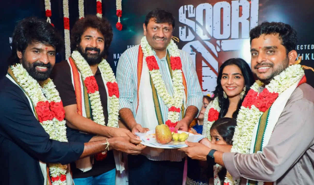 ‘సూరి 7’ సినిమా పూజా కార్యక్రమం.. హాజరైన శివకార్తికేయన్