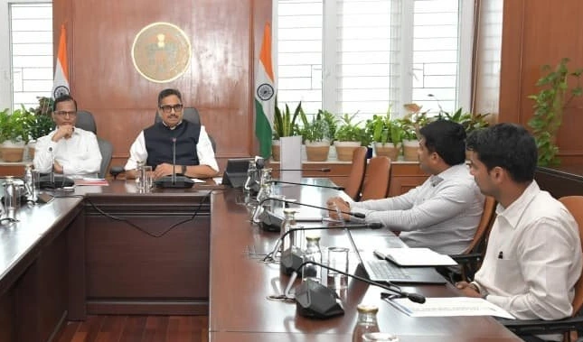 తెలంగాణ రైజింగ్ 2026 సన్నాహాలపై సీఎస్ సమీక్ష
