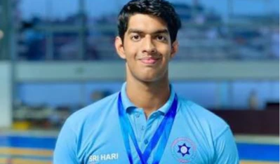 50 మీ. బ్యాక్‌స్ట్రోక్ సెమీస్‌లోకి శ్రీహరి నటరాజ్