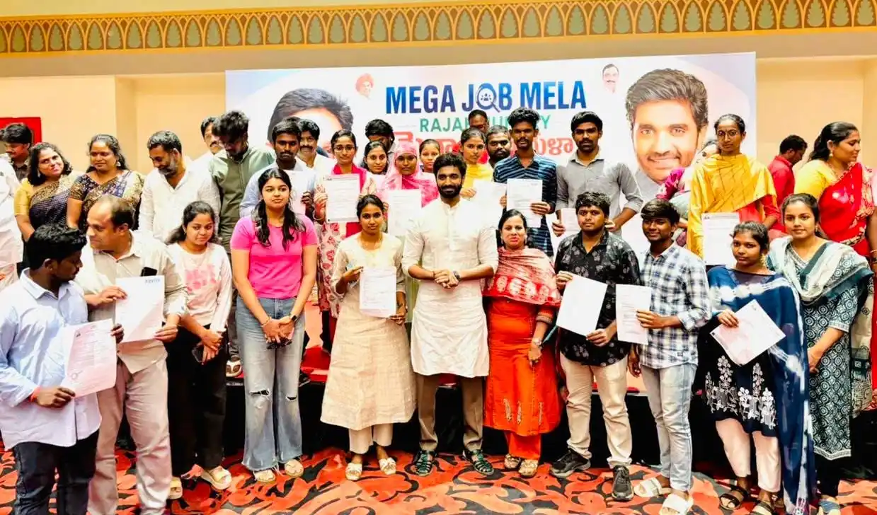 మార్గాని మెగా జాబ్ మేళా.. 350 మందికి ఉద్యోగాలు