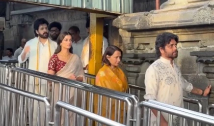 'లెనిన్' టీమ్‌తో శ్రీవారి సన్నిధిలో నాగార్జున