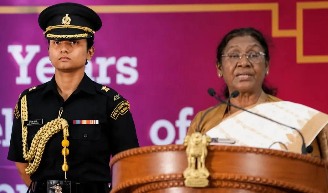 రాష్ట్రపతి ADCగా తొలి మహిళా ఆర్మీ అధికారి నవ్య షెకావత్