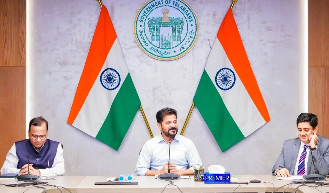 తెలంగాణలో పెట్టుబడులకు సీఎం రేవంత్ ఆహ్వానం