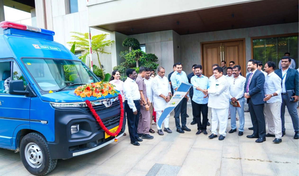 హెచ్‌డీఎఫ్‌సీ సీఎస్‌ఆర్ పనులకు సీఎం రేవంత్ ప్రారంభం