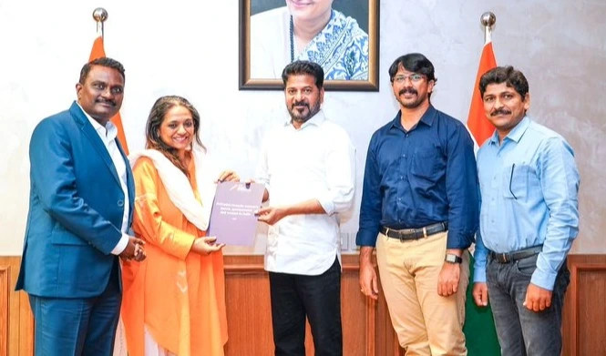 బీబీసీ ప్రతినిధులతో సీఎం రేవంత్ రెడ్డి భేటీ