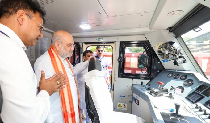 రైల్వే ప్రాజెక్టులకు శ్రీకారం.. అమిత్ షా కీలక ప్రకటన