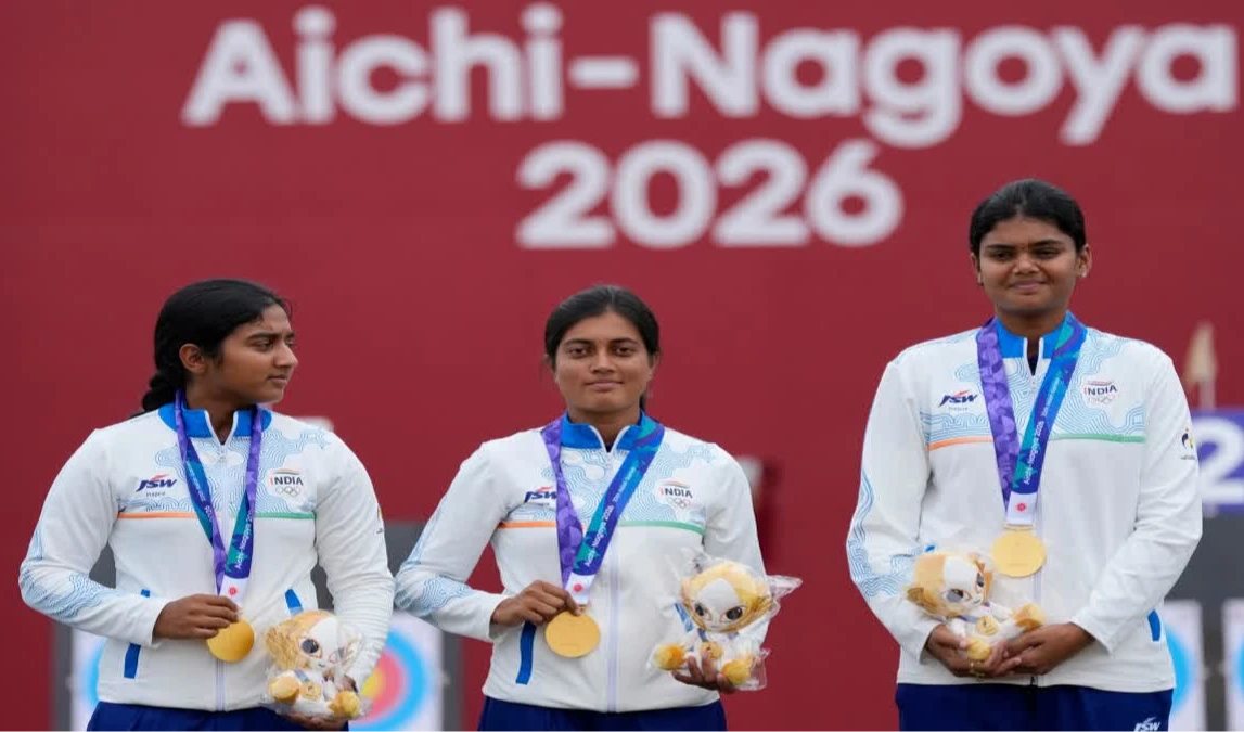భారత్‌కు మరో స్వర్ణం.. మహిళల కాంపౌండ్ ఆర్చరీ జట్టు విజయం
