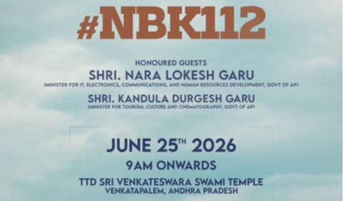 NBK112 సినిమా ఓపెనింగ్‌కు భారీ హంగామా