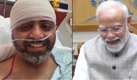 కెప్టెన్ స్మిత్ తో మోదీ సంభాషణ- ధైర్యానికి ప్రశంసలు