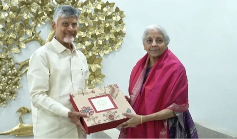 నిర్మలా సీతారామన్‌తో సీఎం చంద్రబాబు  కీలక భేటీ