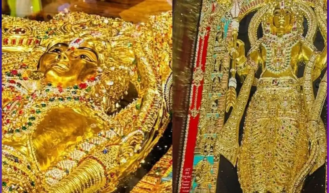 రాముడికి 500 కేజీల బంగారు విగ్రహం కానుక