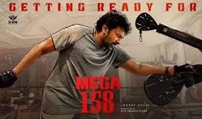 మెగాస్టార్ #MEGA158 యాక్షన్ షెడ్యూల్