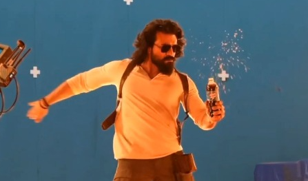 క్యాంపా కోలా యాడ్ మేకింగ్‌లో రామ్ చరణ్