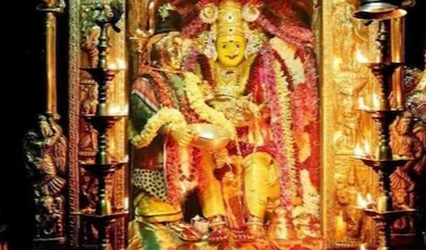 ఇంద్రకీలాద్రిపై అన్నపూర్ణాదేవిగా దుర్గమ్మ దర్శనం