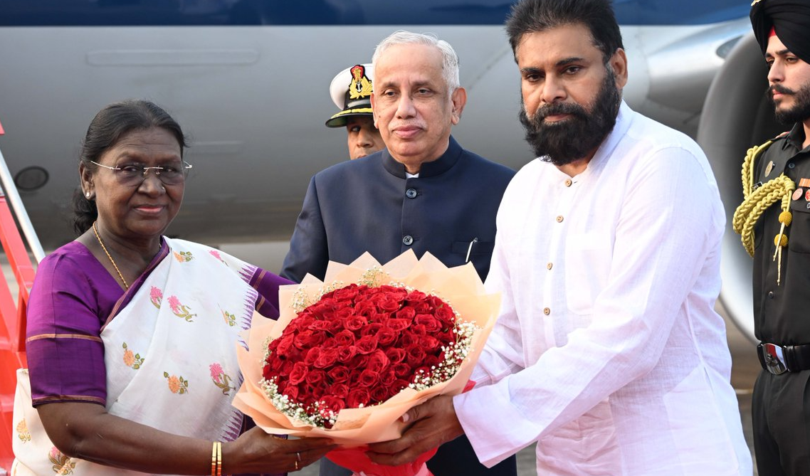 రాష్ట్రపతి ద్రౌపది ముర్ముకు పవన్ కళ్యాణ్ శుభాకాంక్షలు