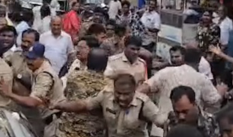 పెనుమాకలో పోలీసులపై దాడి.. టీడీపీపై వైసీపీ విమర్శలు