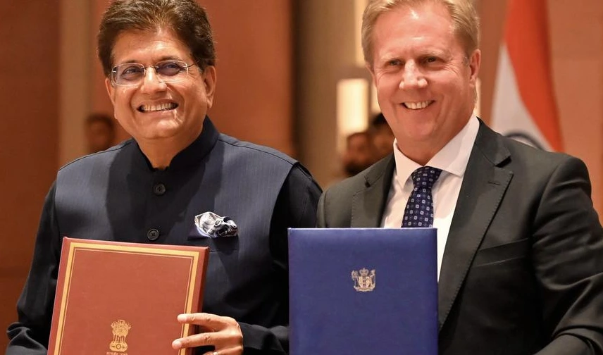 భారత్‌తో స్వేచ్ఛా వాణిజ్య ఒప్పందానికి న్యూజిలాండ్ ఆమోదం