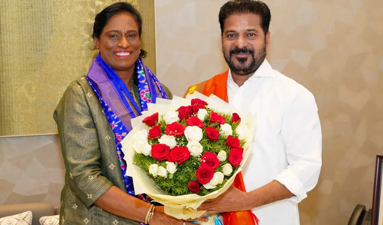 సీఎం రేవంత్‌ను మర్యాదపూర్వకంగా కలిసిన పీటీ ఉష