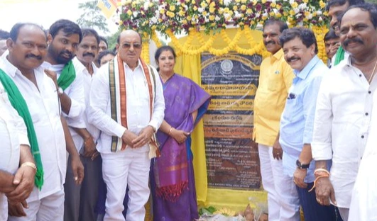 పొట్టిలంకలో రూ.4.88 కోట్లతో వంతెనకు శంకుస్థాపన
