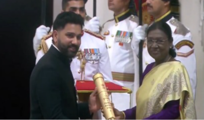 రోహిత్ శర్మకు పద్మశ్రీ పురస్కారం